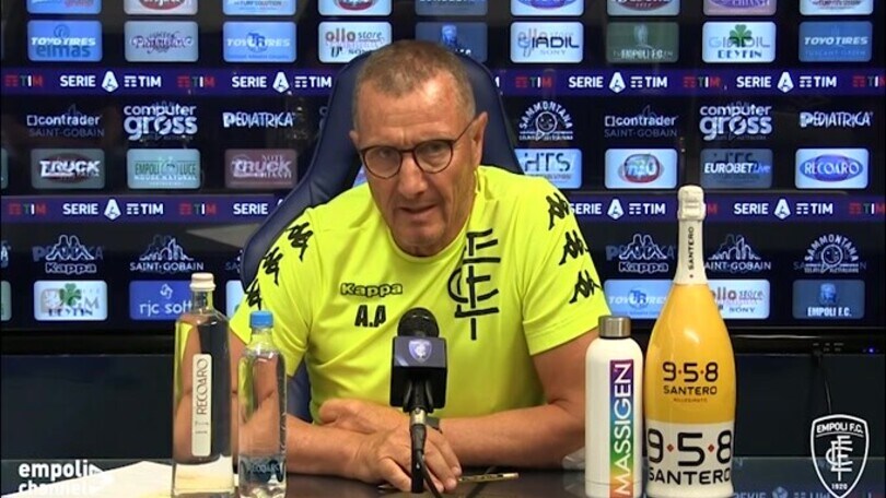 Andreazzoli: "Empoli, che peccato finire questa stagione"