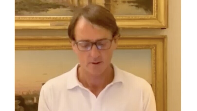 L'invito di Mancini: "Una scritta umana per ricordare Falcone e Borsellino"