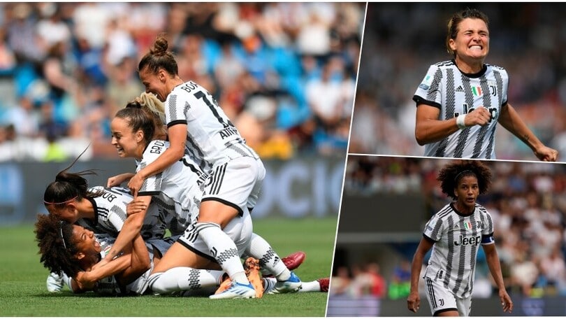 Juventus Women è "triplete": rimonta sulla Roma e Coppa Italia al cielo