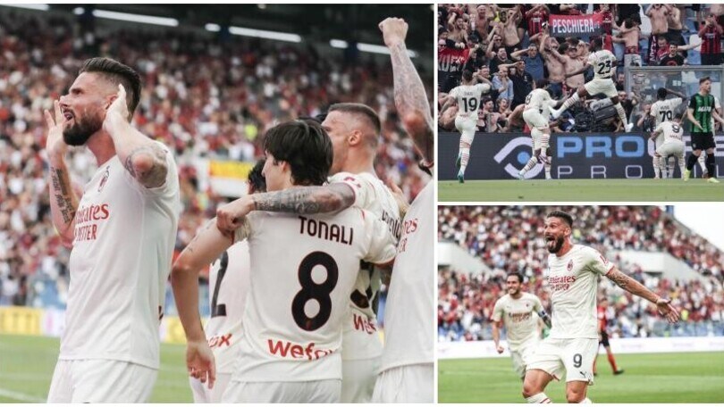Trionfo Milan: Giroud e Kessie segnano i gol scudetto