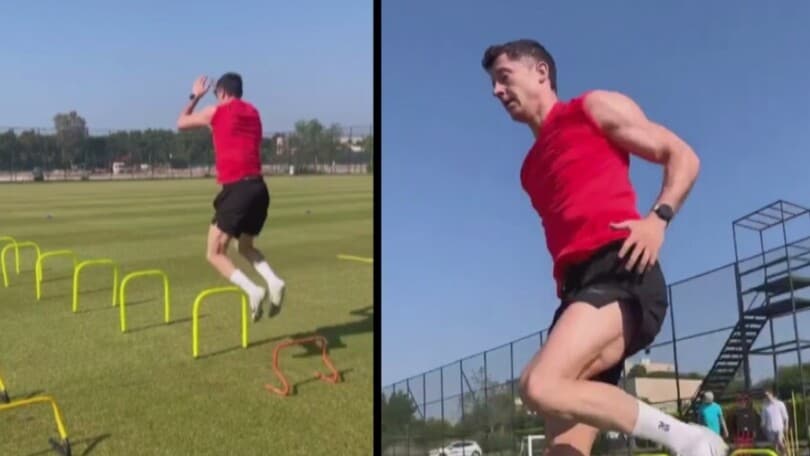 Lewandowski non molla mai! Neanche in famiglia