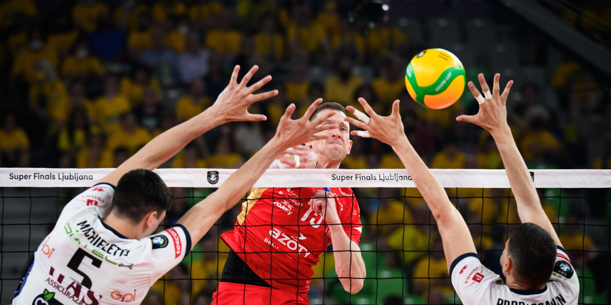 Trento-Zaksa seguita da 608.000 telespettatori