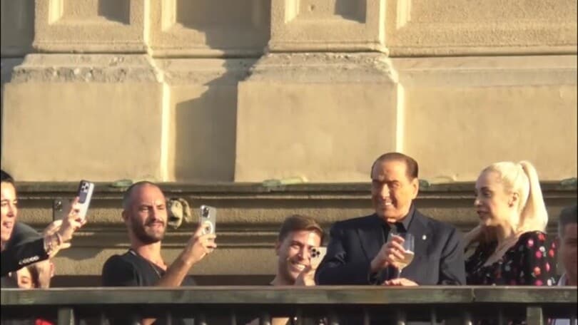 Milan Campione d'Italia, Galliani e Berlusconi festeggiano insieme