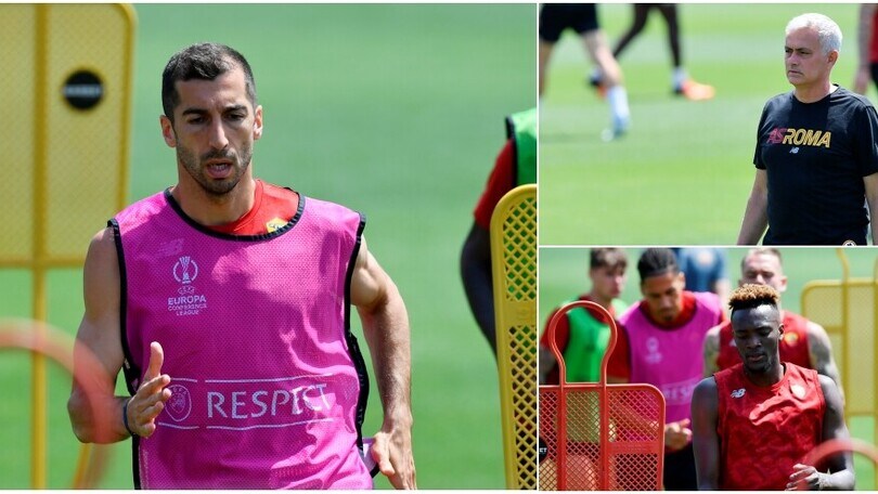 Roma, Mourinho recupera Mkhitaryan per la finale di Conference