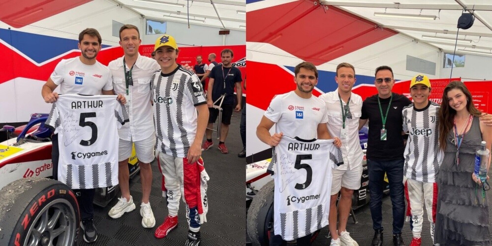 Arthur, che sorpresa in Formula 2: arriva la maglia con dedica per Enzo Fittipaldi!