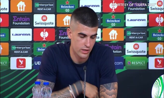 L'ironia di Mancini: "Come giocherò? Mi stai chiedendo se prenderò il giallo?"