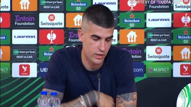 L'ironia di Mancini: "Come giocherò? Mi stai chiedendo se prenderò il giallo?"