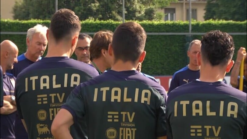 L'Italia di Mancini si ritrova a Coverciano