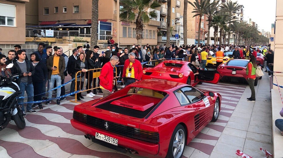 Ferrari Western Tour: le Rosse rombano nel deserto spagnolo