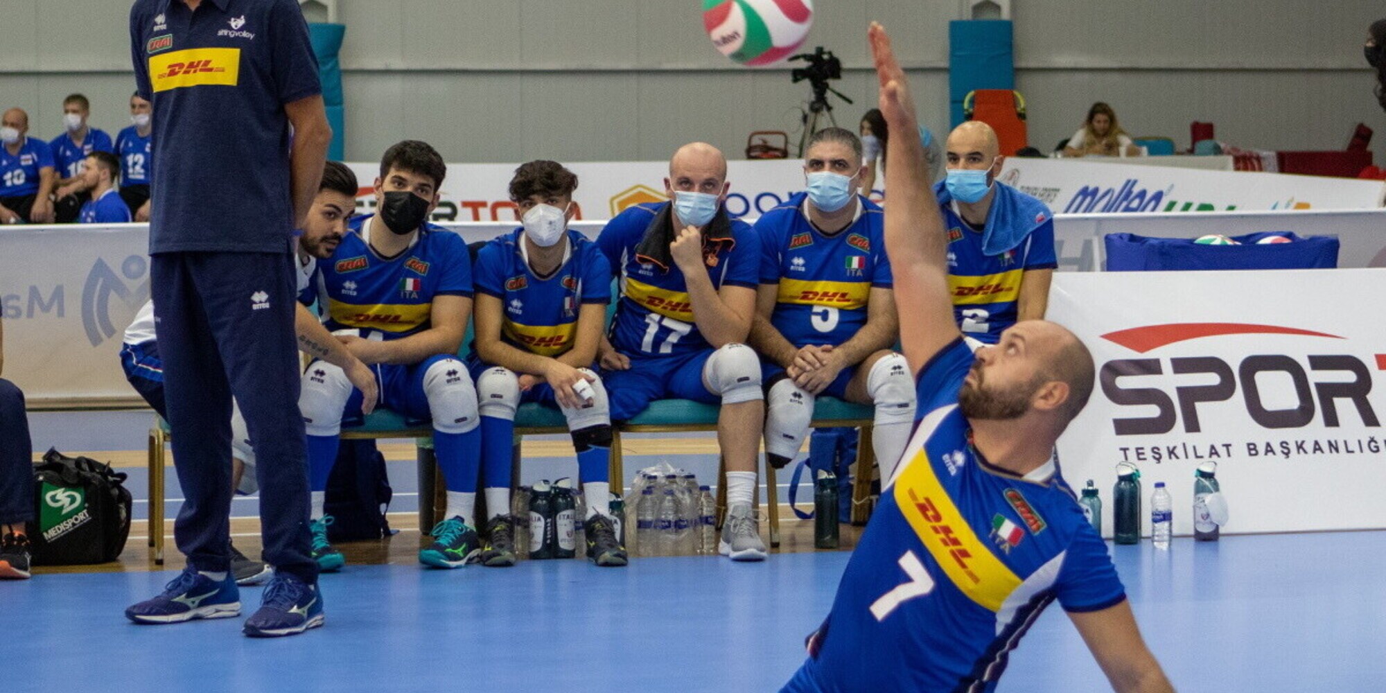 Gli azzurri del sitting al Torneo Internazionale di Sarajevo