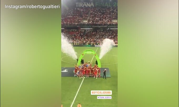 Roma Campione, anche il Sindaco Gualtieri in festa!