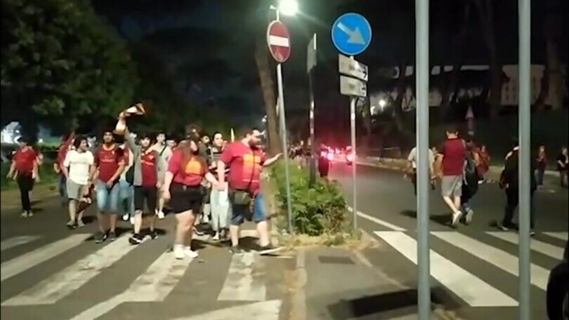 Roma, gioia pazzesca! La città in festa
