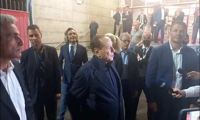Berlusconi: "Domenica partita cruciale per il Monza"