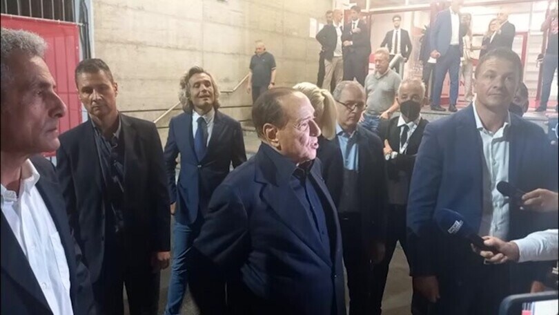 Berlusconi: "Domenica partita cruciale per il Monza"