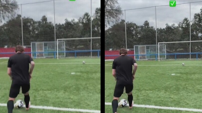 Che precisione! La sfida di Griezmann