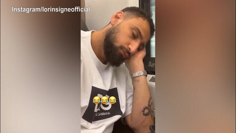 Donnarumma dorme, Insigne riprende