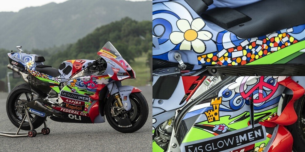 GP d'Italia, la livrea speciale sulla Gresini Racing-Ducati di Bastianini