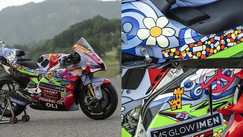 GP d'Italia, la livrea speciale sulla Gresini Racing-Ducati di Bastianini