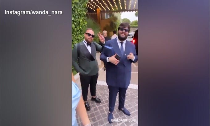 Candreva si è sposato, presenti anche Wanda Nara e Icardi