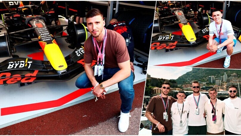 Premier con vista Gp di Monaco: da Dias a Foden, pazzi per la F1