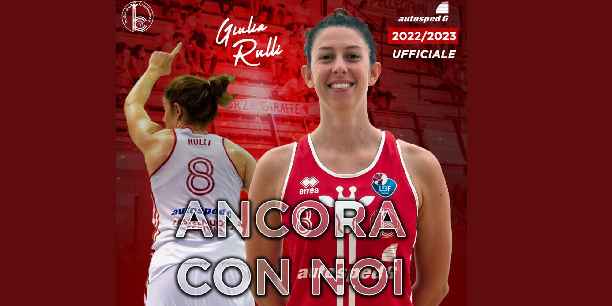 Castelnuovo Scrivia: Giulia Rulli prima conferma
