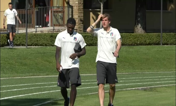 Italia, Zaniolo e Kean finiscono ko