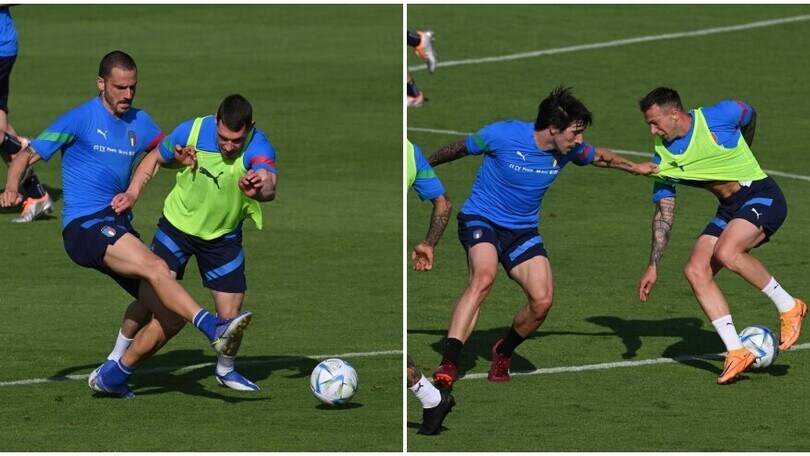 Italia-Argentina, ultimo allenamento prima delle scelte di Mancini
