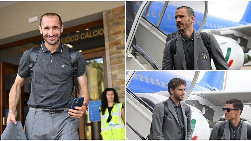 Italia a Londra per la 'Finalissima': Chiellini e Bonucci i leader