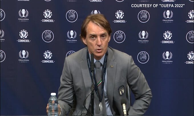 Mancini: "Nel primo tempo c'è stato equilibrio"