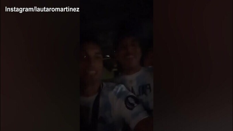 Italia-Argentina 0-3, festa incredibile sul pullman albiceleste