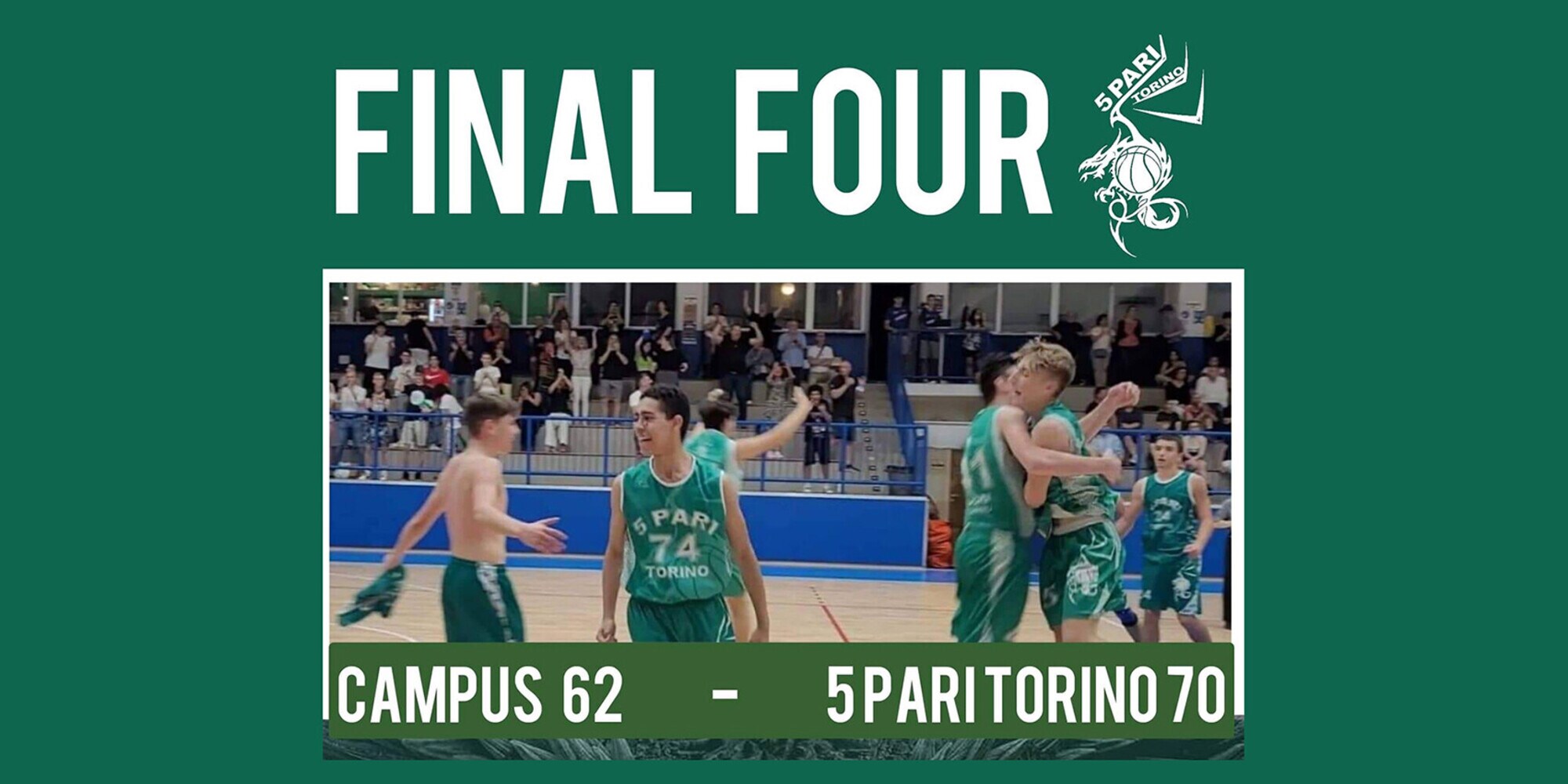 5 Pari: l'U16 Gold vola alle Final Four