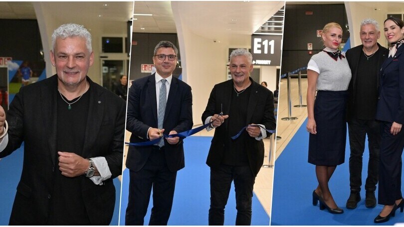 Baggio taglia il nastro del nuovo Airbus A350 di ITA Airways