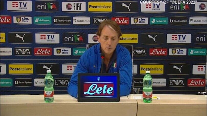 Mancini: "Sorpreso da forfait di Zaccagni e Lazzari"