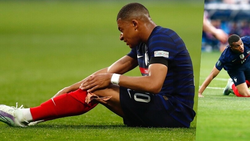 Mbappé fa tremare la Francia: infortunio contro la Danimarca FOTO