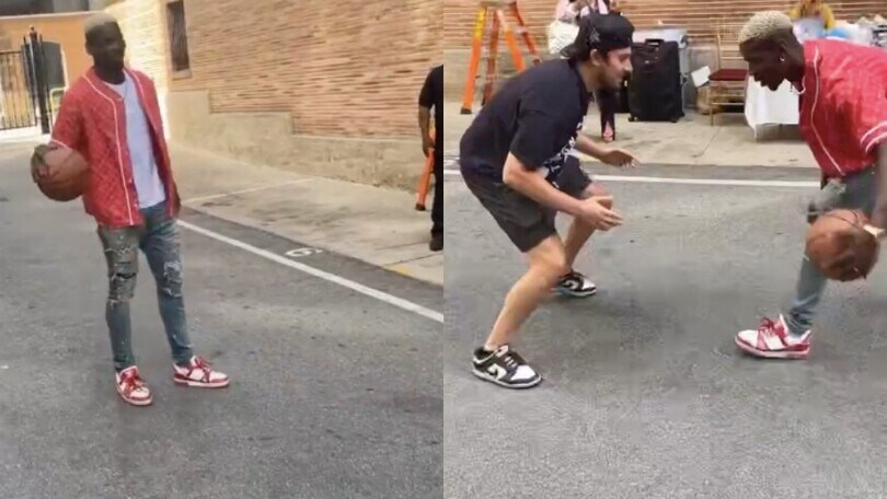 Juve, Pogba e il canestro: il VIDEO che fa sognare i tifosi