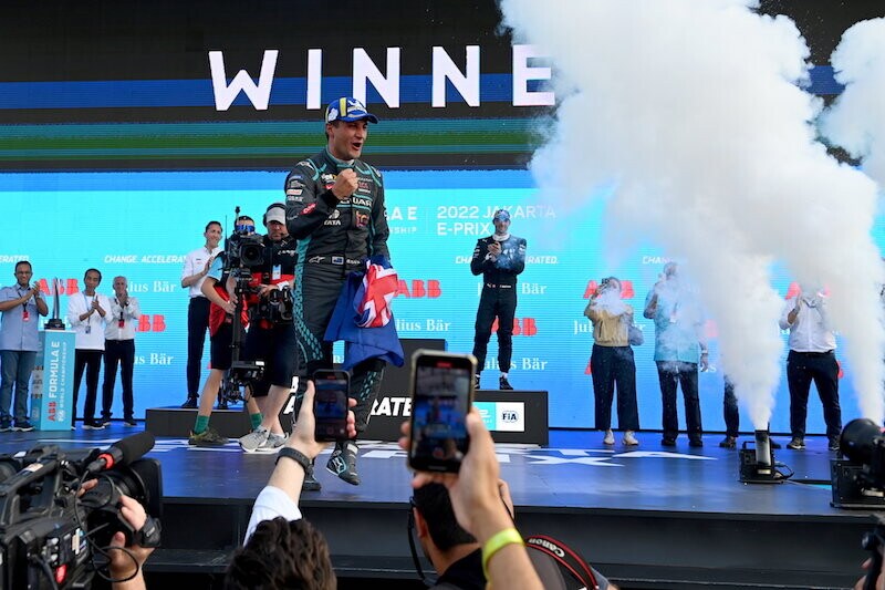 Formula E, Evans vince il primo ePrix di Giacarta