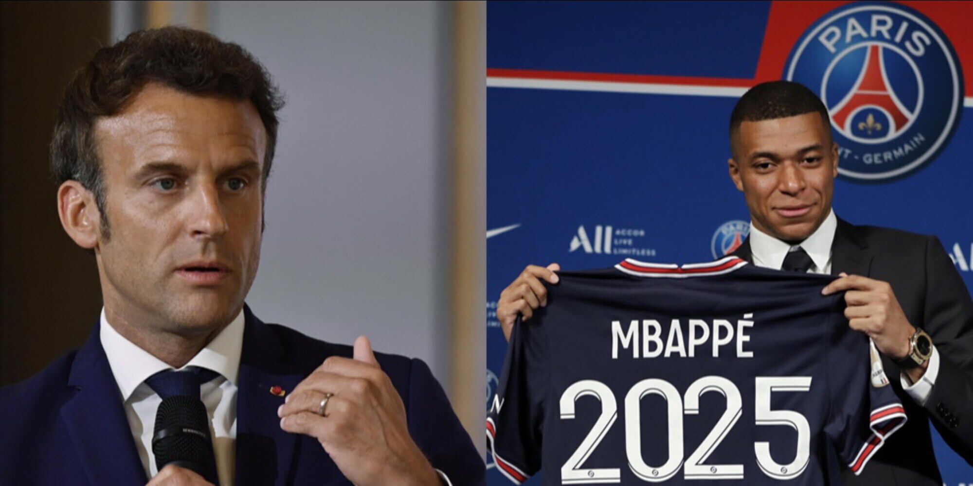 Macron e il retroscena su Mbappé: "Gli ho consigliato di restare al Psg"