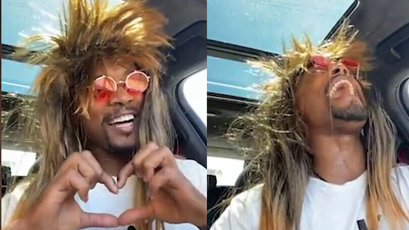 Evra show: si “traveste” da Tina Turner
