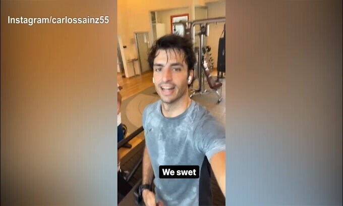 F1, verso il Gp dell'Azerbaijan: Sainz si allena