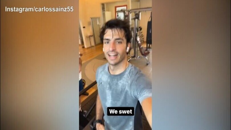 F1, verso il Gp dell'Azerbaijan: Sainz si allena