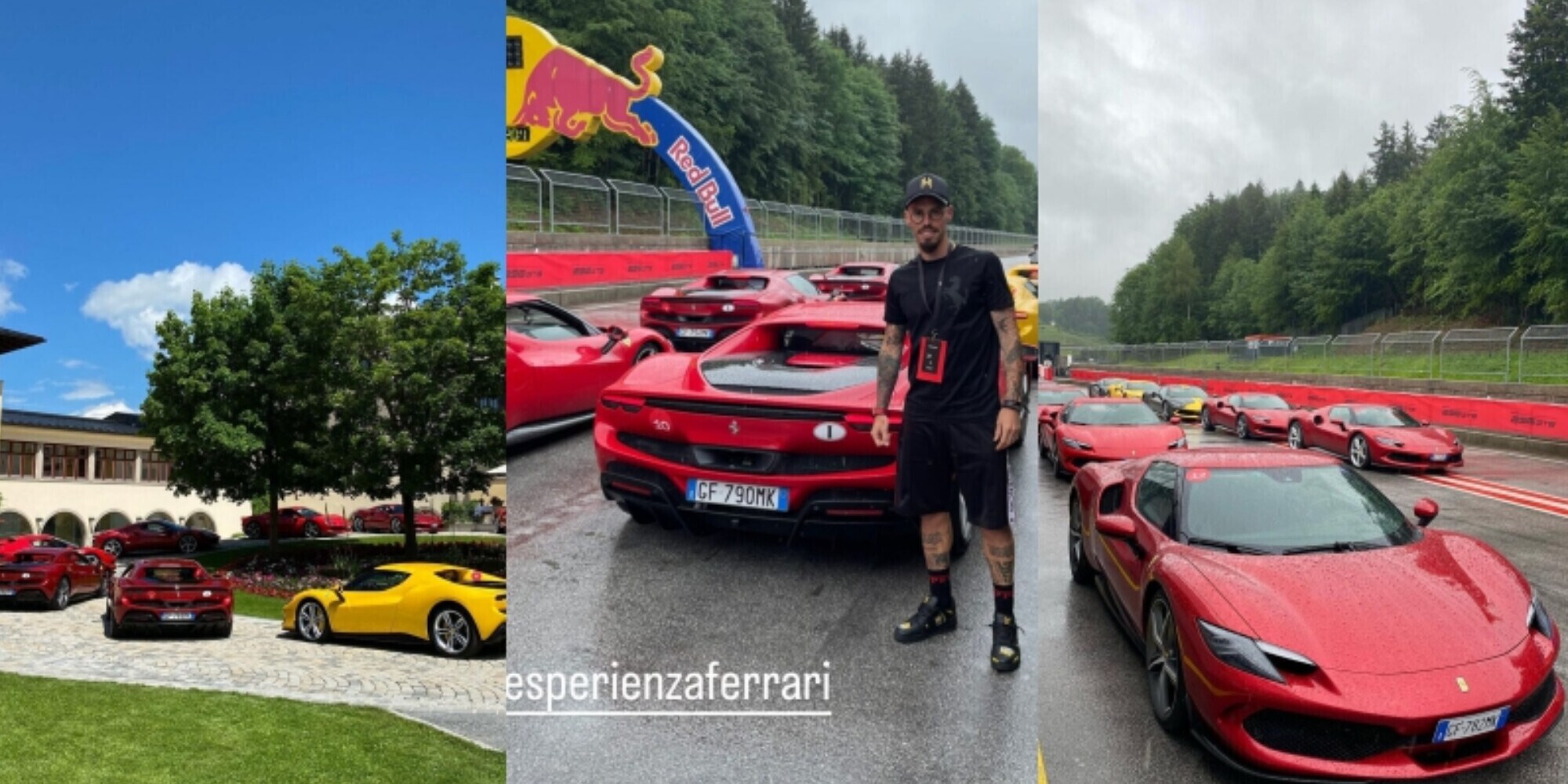 Hamsik vola in Austria per provare la nuova Ferrari 296 GTB
