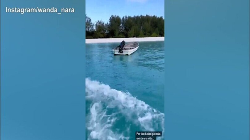 Wanda Nara e Icardi, prosegue la vacanza da sogno