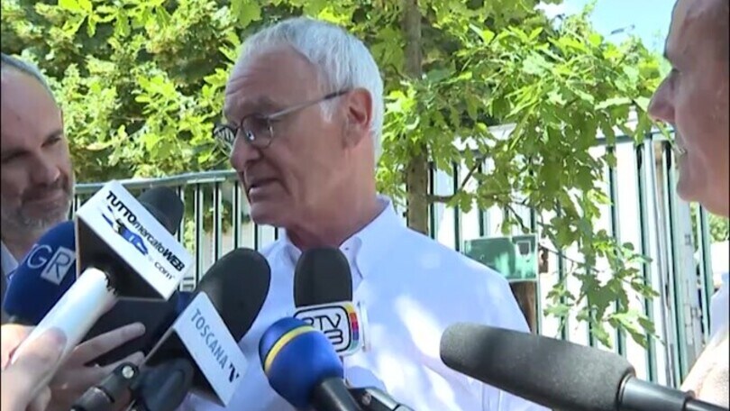 Ranieri: "Roma? Quando vince un'italiana contento"