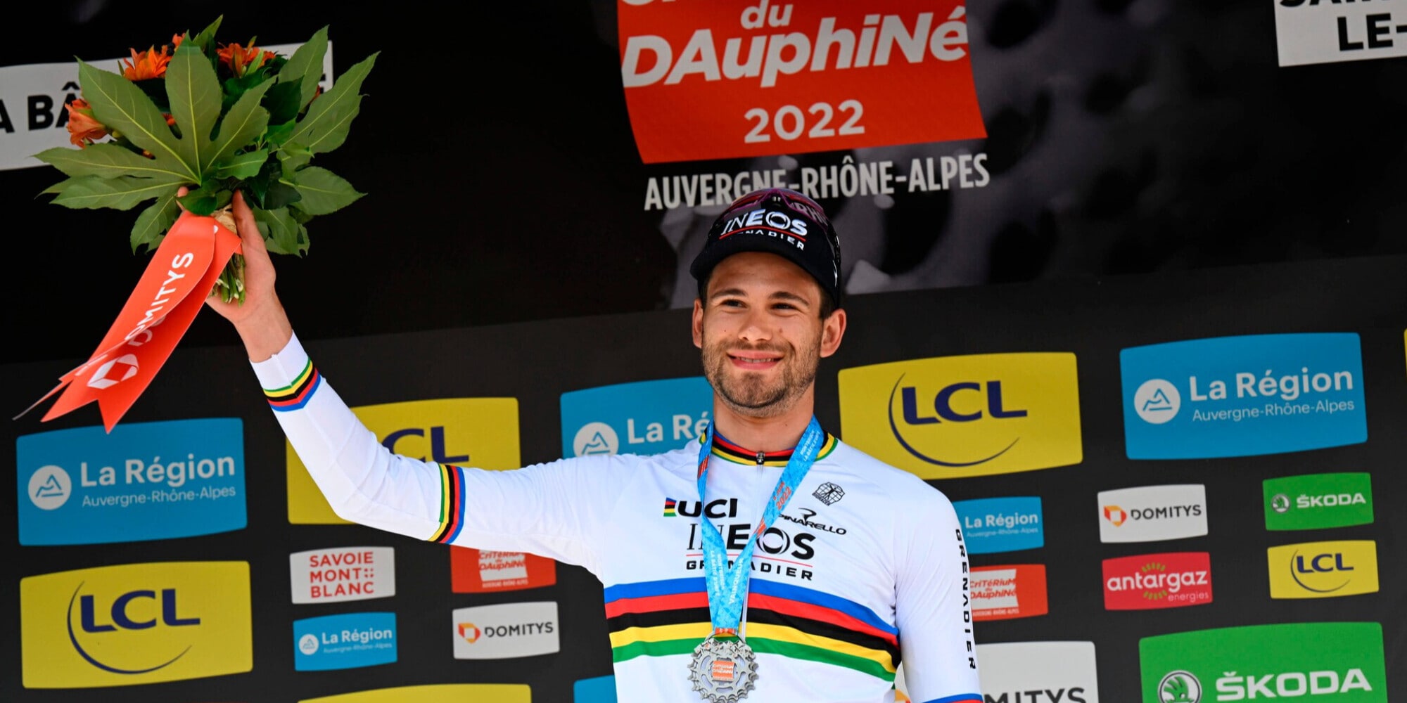Ganna conquista la crono nella 4ª tappa al Giro del Delfinato