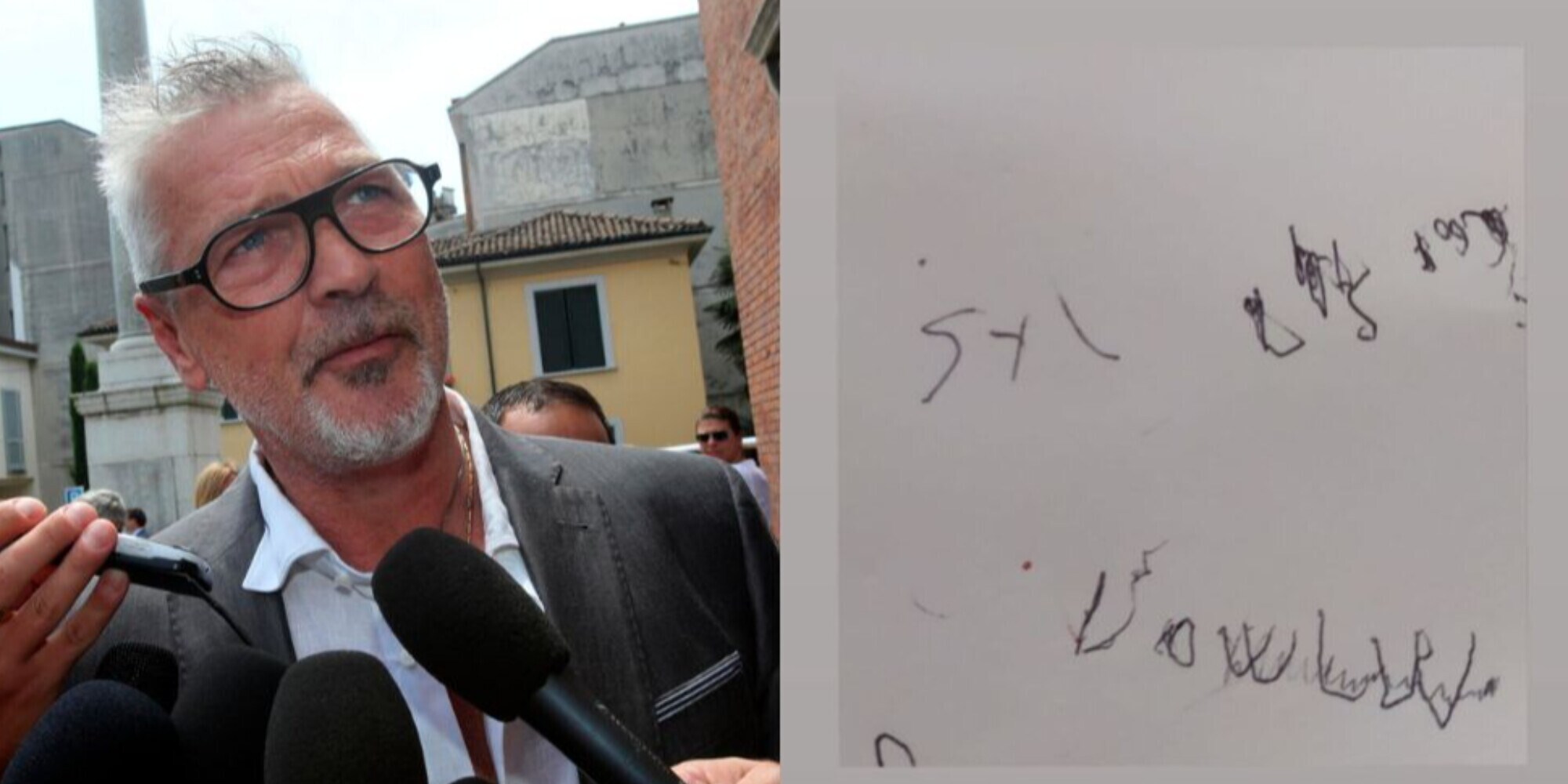 Tacconi scrive dopo l'operazione, il figlio Andrea rivela il messaggio d'amore