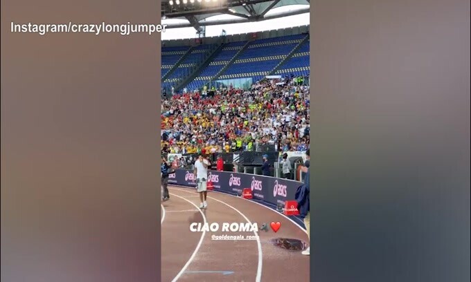 Golden Gala: Jacobs, che affetto dai tifosi