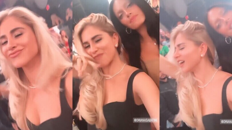 Lady Pogba e Oriana Sabatini scatenate in discoteca a Miami