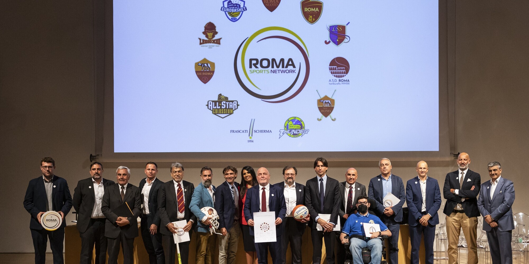 Le società sportive romane si consorziano in Roma Sports Network