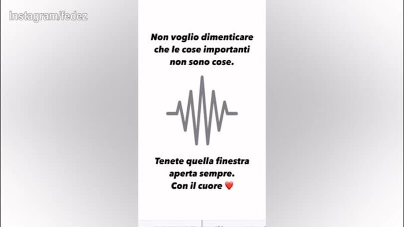 L'audio di Fedez dallo psicologo: "Ho paura di morire"