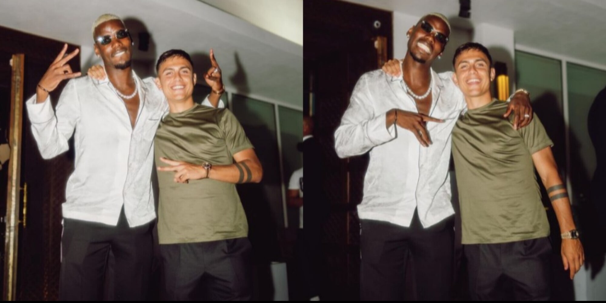 Pogba e Dybala, abbracci social e passaggio di consegne alla Juve